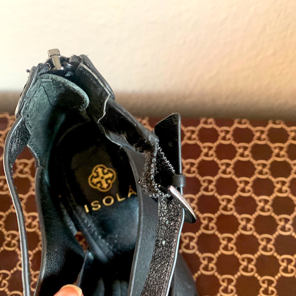 Isola High Heel Leather Sandals